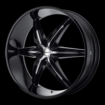 22 HELO HE866 RIMS WHEELS 22x9.5 +35 6x127  